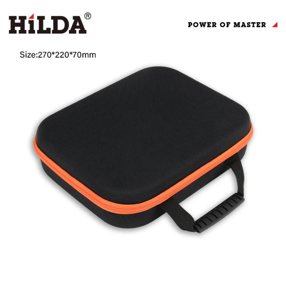 HILDA Large Capacity Waterproof Tools Bag – Electrician Hardware Organizer, 3 Sizes with Red Edges