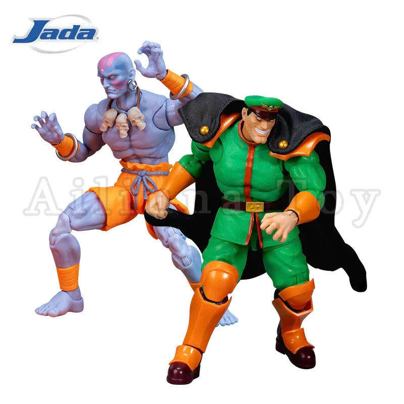 Jada Toys 1/12 6-Inch Action Figures – Ultra Street Fighter II: The Final Challengers Bison & Dhalsim Exclusive Anime Toy