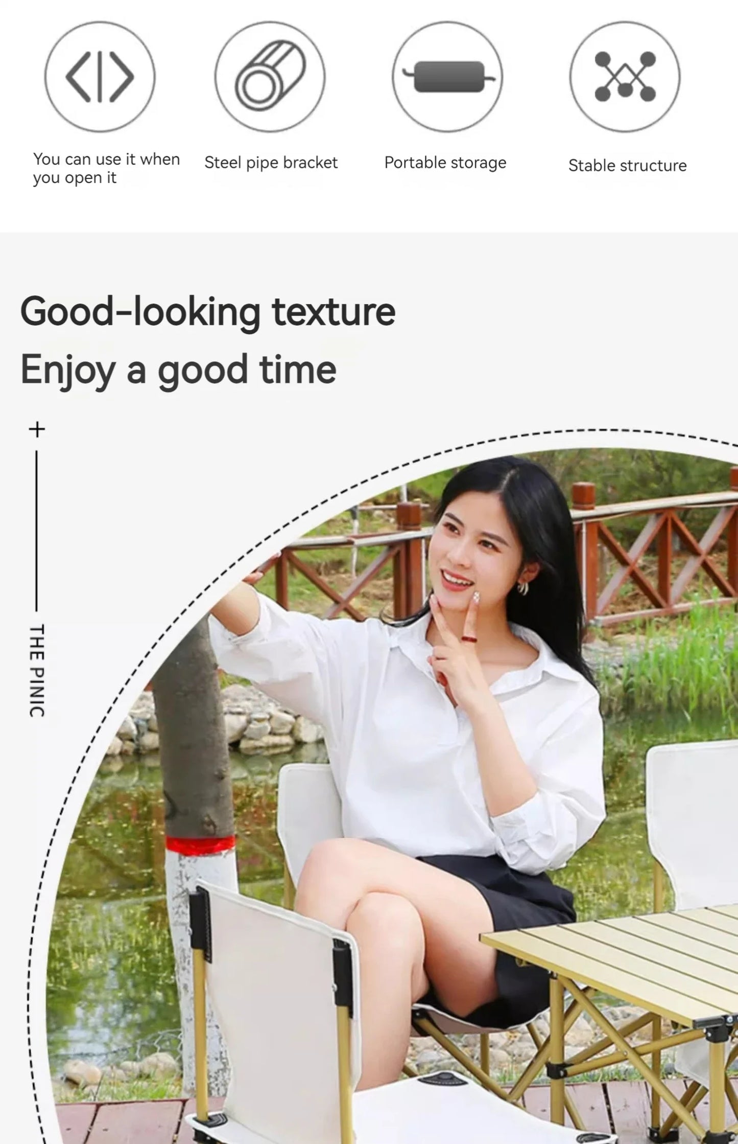 Outdoor Folding Chairs & Stools – Portable Fishing, Sketching, Mazha Small Benches, Leisure Beach Chairs