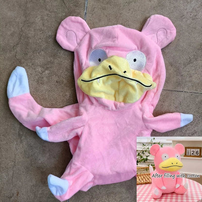 Pokémon Snorlax & Totodile Plush Toys - Chikorita and Torchic Cartoon Dolls