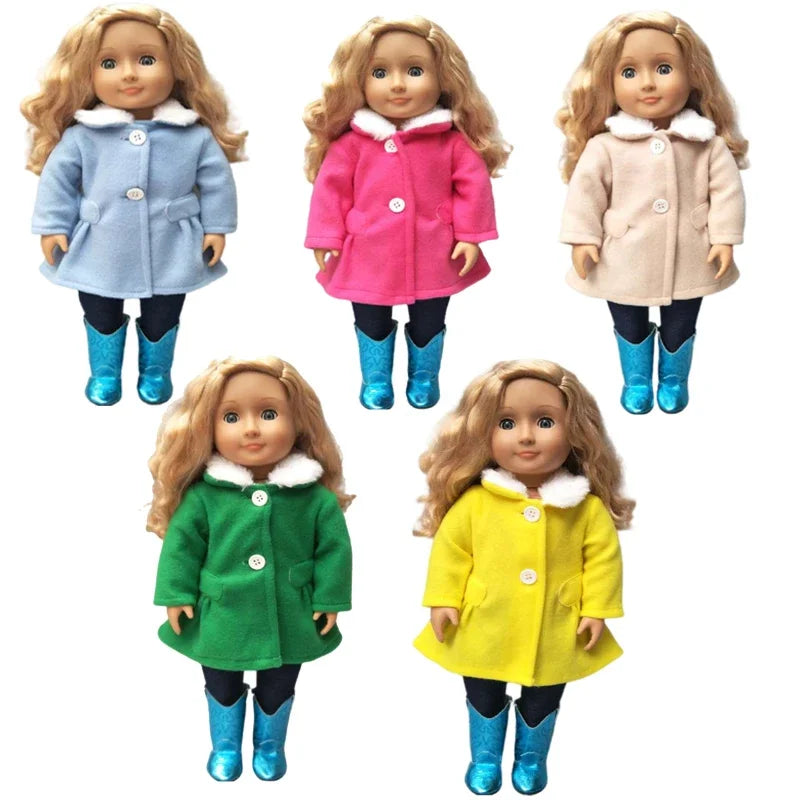 18" American Doll Clothes Set — Jacket and Pants Outfit for Baby Dolls
