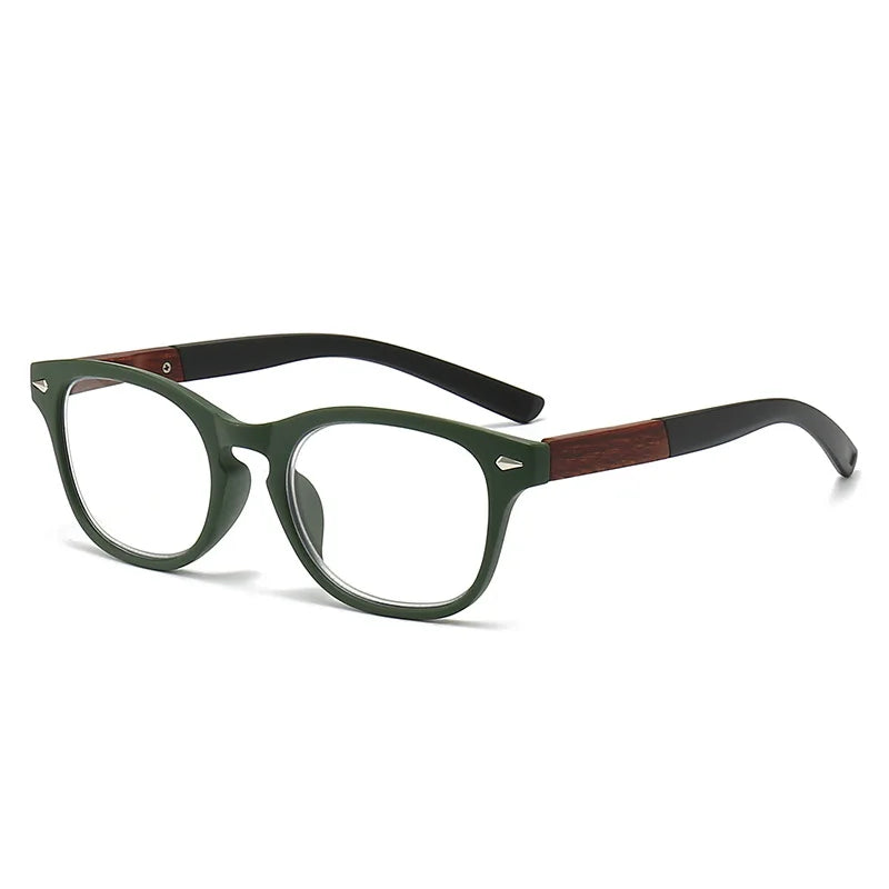Fashion Presbyopia Reading Glasses for Men & Women – Anti-Blue Light Hyperopia Eyewear, Diopter +1.0 to +3.5