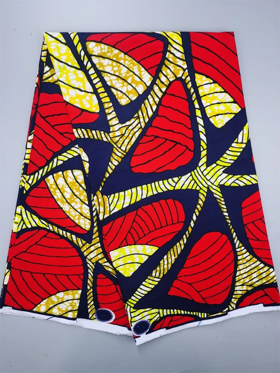 New Nigerian African Wax Fabric - 100% Cotton Real Wax Ankara Print High Quality Original Pagne Material