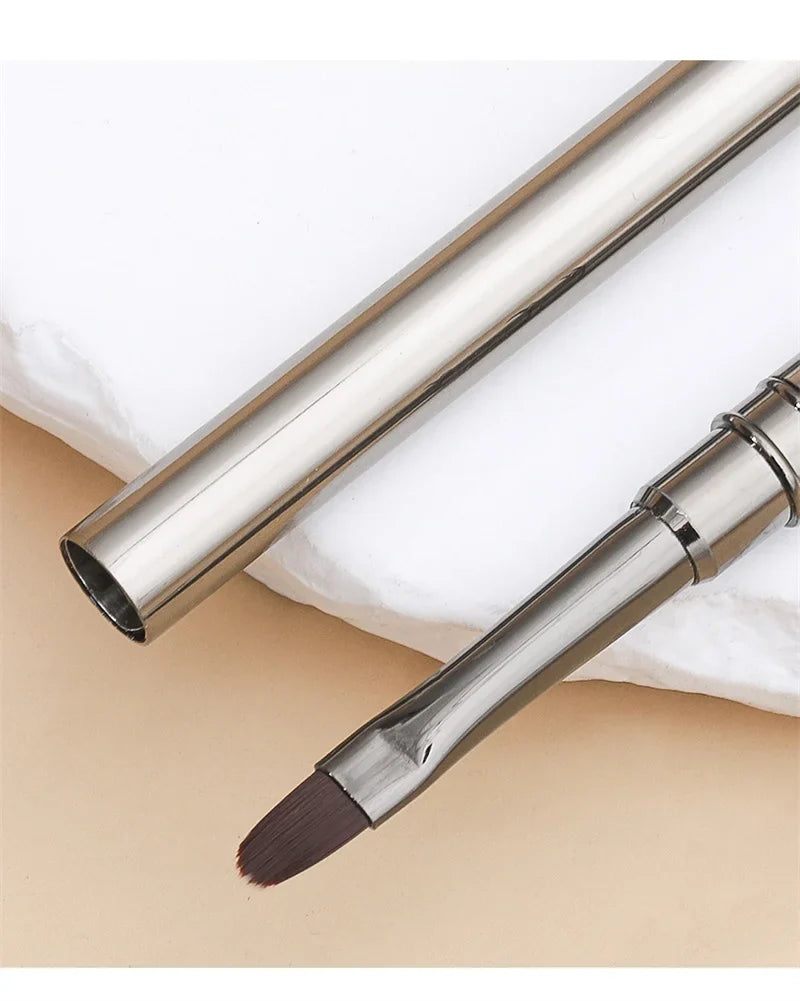Nail Glue Phototherapy Pen & UV Gel Brush - Acrylic Nail Art Liner Brush for Painting, Drawing, and Professional Manicure Tools