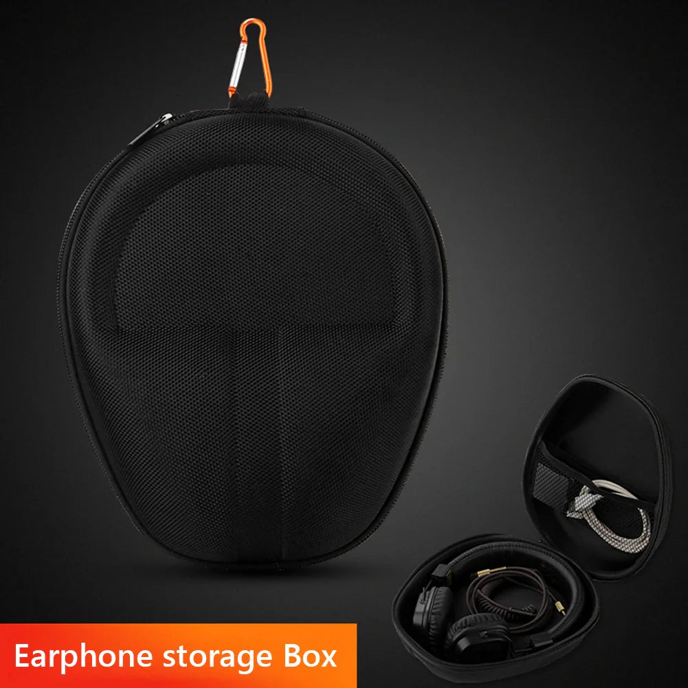 NEW Hard EVA Headphone Carrying Case with Hook – Compatible with SONY WH-1000XM4 & Audio-Technica ATH-M50X