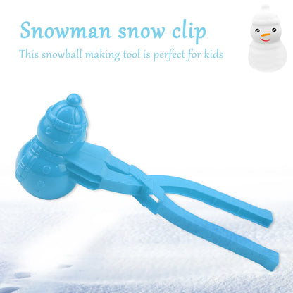 Snowball Grasper Toys Set: Multi-Shape DIY Snow Ball Maker Gadgets for Christmas Kids Toy
