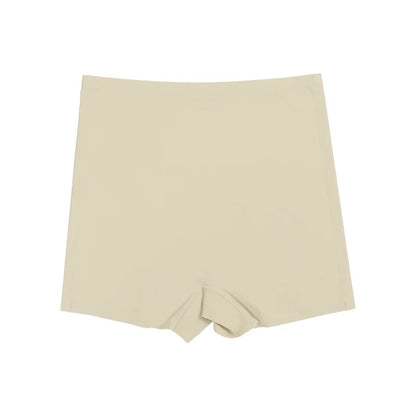 Seamless Ice Silk Biker Shorts - Women’s Stretchy Yoga Leggings Boxer Style Sports Shorts for Everyday Comfort