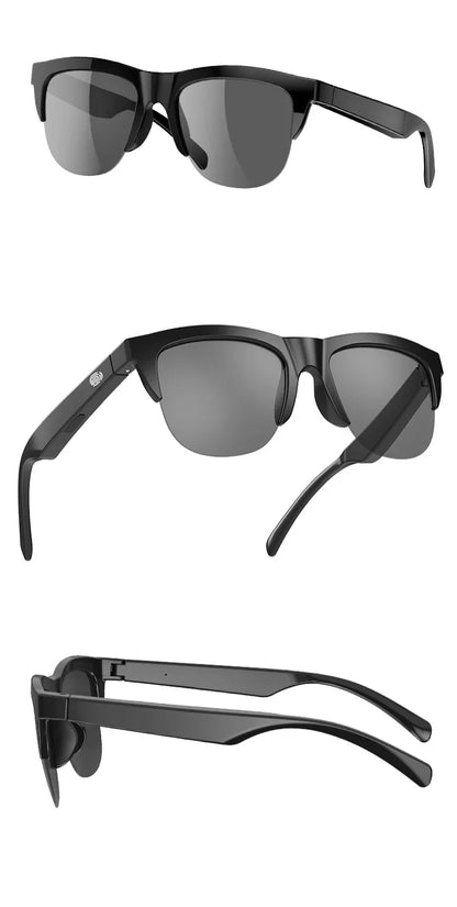 Smart Bluetooth V5.3 Sunglasses with HIFI Headphones – Outdoor Sports UV Glasses for Men & Women