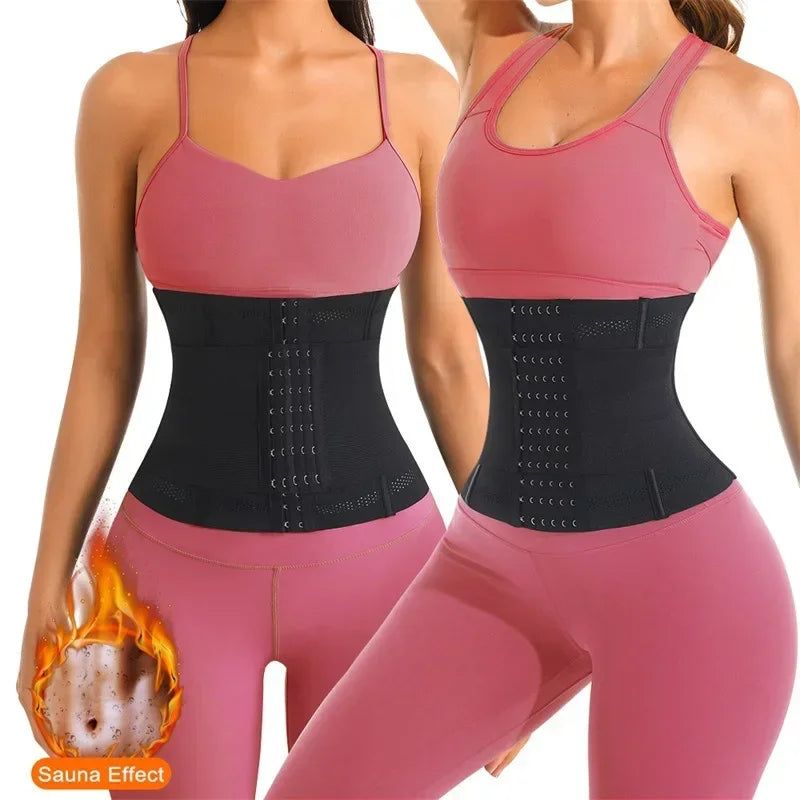 Women’s Waist Trainer – Tummy Control Slimming Body Shaper & Flat Belly Corset Belt