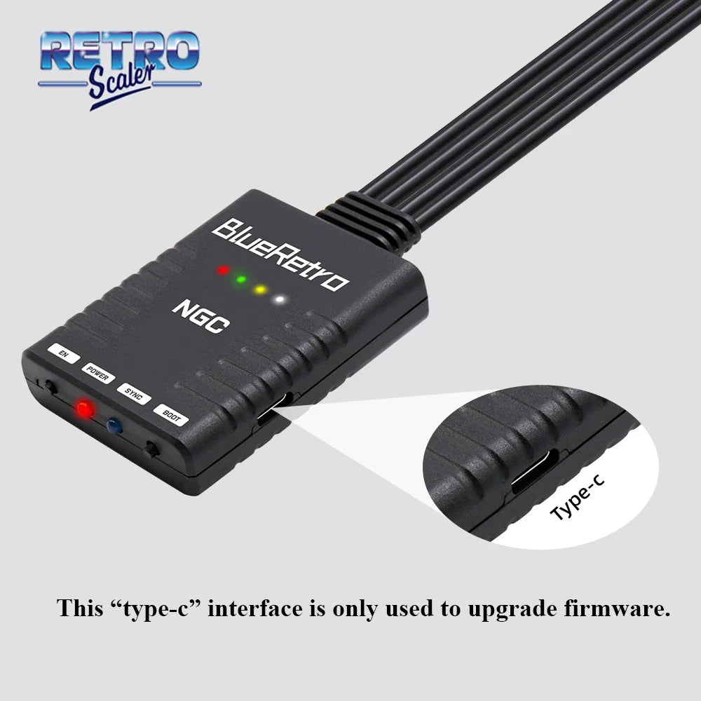 BlueRetro Wireless Adapter for GameCube – Connect PS3/PS4/PS5, Switch Pro, Wii & 8BitDo Controllers