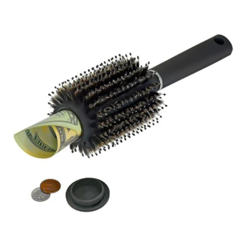 Diversion Stash Safe Hair Brush Comb - Hidden Compartment Functions as Authentic Brush - Ideal for Travel or Home Use
