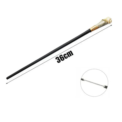 Anime Cosplay Magic Wand - Metal Core Fantasy Toy Prop & Wizard Decoration Accessory