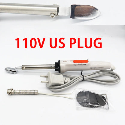 40W Mini Electric Soldering Iron — Adjustable 130/250°C Quick-Heating Tool for Household, Leather, Clothing & Wrinkle Removal