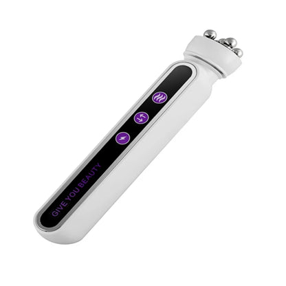 3 in 1 RF EMS Facial Roller Massager – 360° Skin Lifting, Fine Line Reduction, Microcurrent Beauty Machine