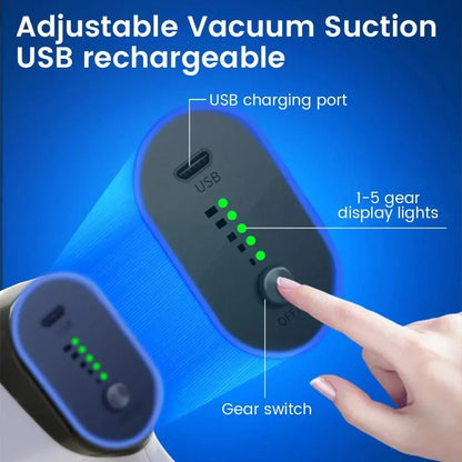 Electric Cupping Machine – Household Vacuum Cupping Set with Easy Suction Gas Tank