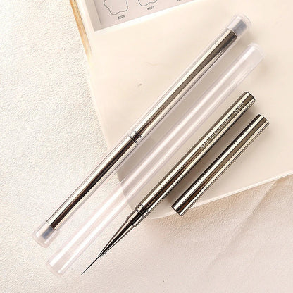 Nail Art Liner Brushes for Striping & Drawing – 6 to 25mm Design Pens, Professional Manicure Tools