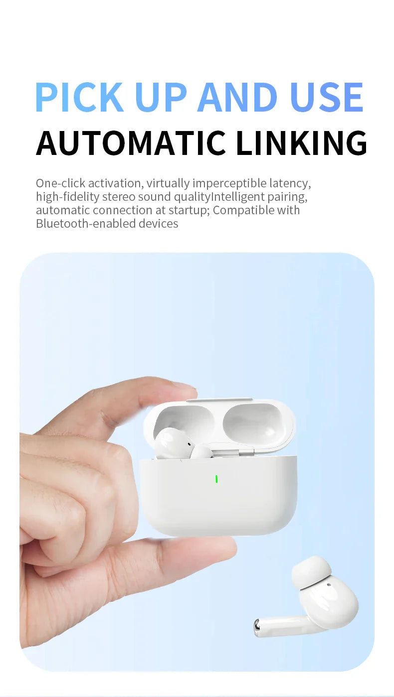 GUJIU A7 2024 Pro TWS Wireless Earbuds – In-Ear Headphones Pods Pro 2 for iOS & Android