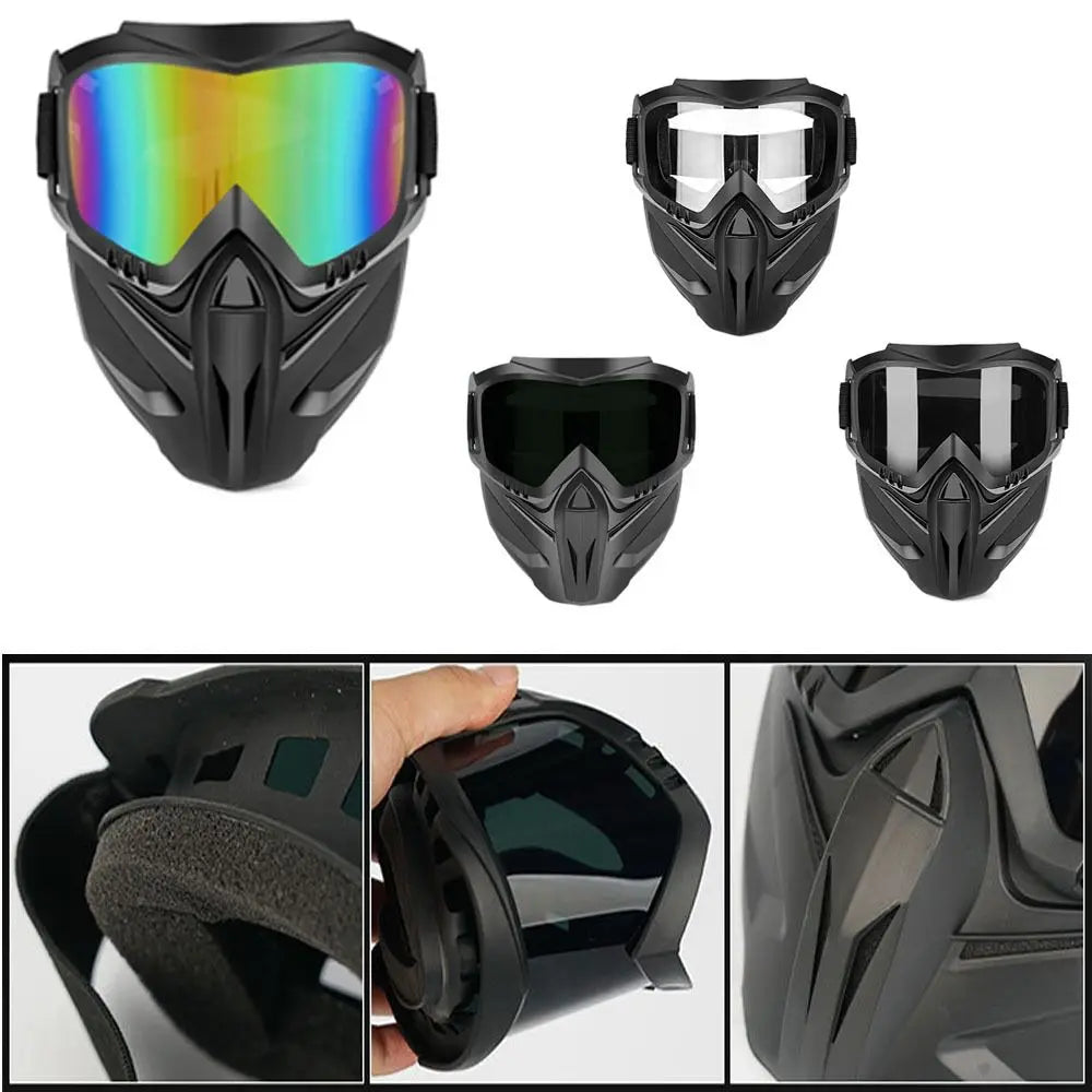 Auto Darkening Welding Glasses with Detachable Impact Resistant Shield – Dust Resistant Cutting & Welding Safety Mask with Adjustable Band