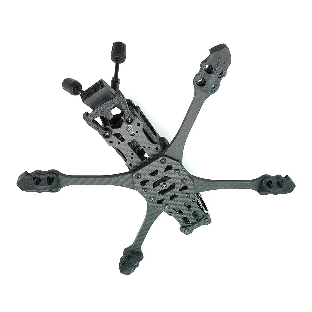 PhiSital Mark5 DC/X O4 Pro 5-Inch Carbon Fiber FPV Frame Kit – RC Freestyle Racing Drone DIY Parts