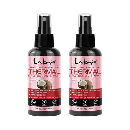 Thermal Hair Protection Spray - Heat Protector Serum for UV Damage Defense, Moisturizing & Nourishing Hair Care