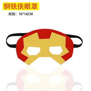 Halloween Superhero Masks — Christmas & Birthday Party Dress-Up Cosplay Mask for Kids, Children’s Favor & Mystery Gift
