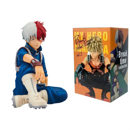 My Hero Academia Anime Action Figure Set – Midoriya Izuku, Todoroki Shoto & Bakugo Katsuki Collectible Model Toys, Christmas Gift Edition