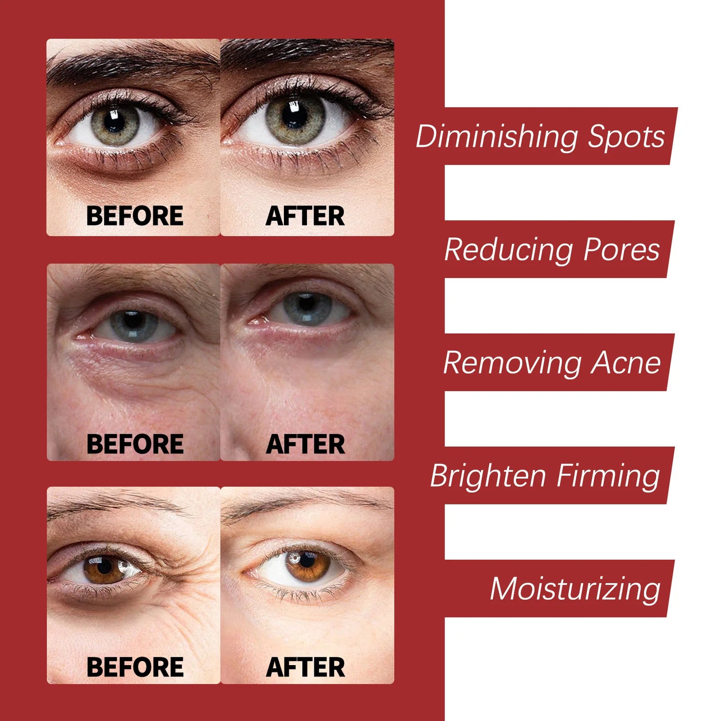 Retinol Moisturizing Face Cream — Repairing, Nourishing & Brightening Anti-Aging Skincare for Healthy Facial Skin