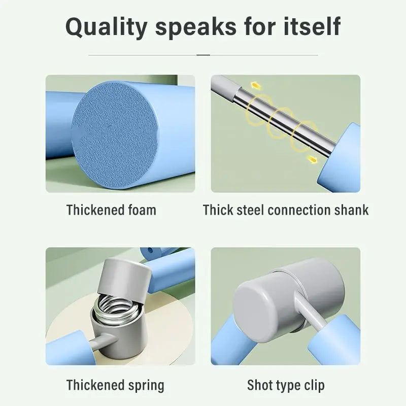 Multifunctional Home Leg Trainer - Elastic Fitness Equipment for Tightening Leg Muscles - 30mm Thickened High-Density, Non-Slip
