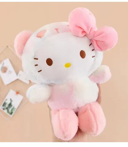 25cm Kawaii Sanrio Plush Toy – Kuromi & Jade Dog Stuffed Doll Gift for Kids
