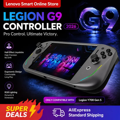 Lenovo Legion G9 Gamepad - Adjustable RGB Lighting with Type-C Direct Connection for Y700