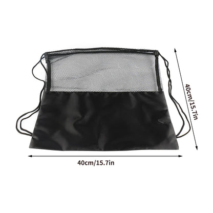 Mesh Sports Ball Storage Backpack – Multi-Purpose Portable Mesh Bag for Football, Basketball & Volleyball Carry and Storage Organizer