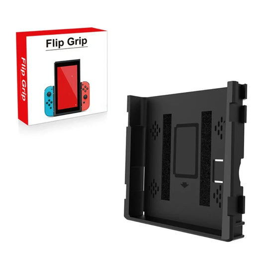 Portrait Mode Flip Grip for Nintendo Switch & Switch OLED – Handheld Gaming Console Accessory with Portable Vertical Orientation
