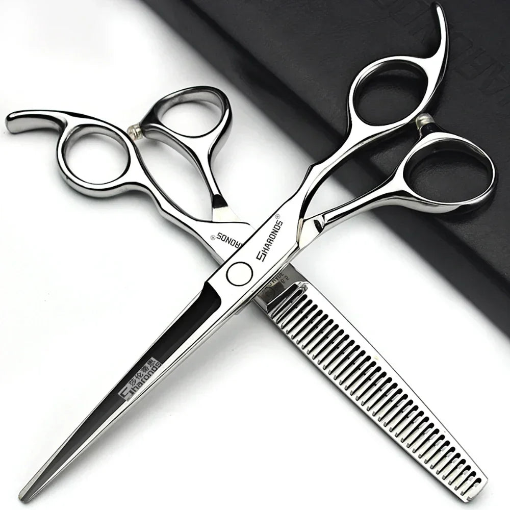 Professional Japanese Hair Cutting & Thinning Scissors – 6''/6.5''/7''/7.5'' Sharp Barber Shears for Salon & Home Use