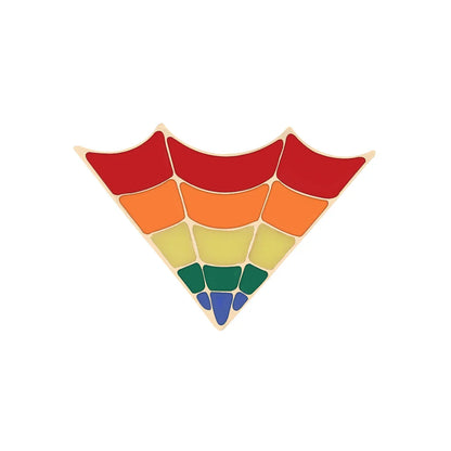 LGBT Rainbow Enamel Pins — Custom Heart & Flag Brooches for Bag, Shirt, Lapel, YES Gesture, Jewelry Gifts