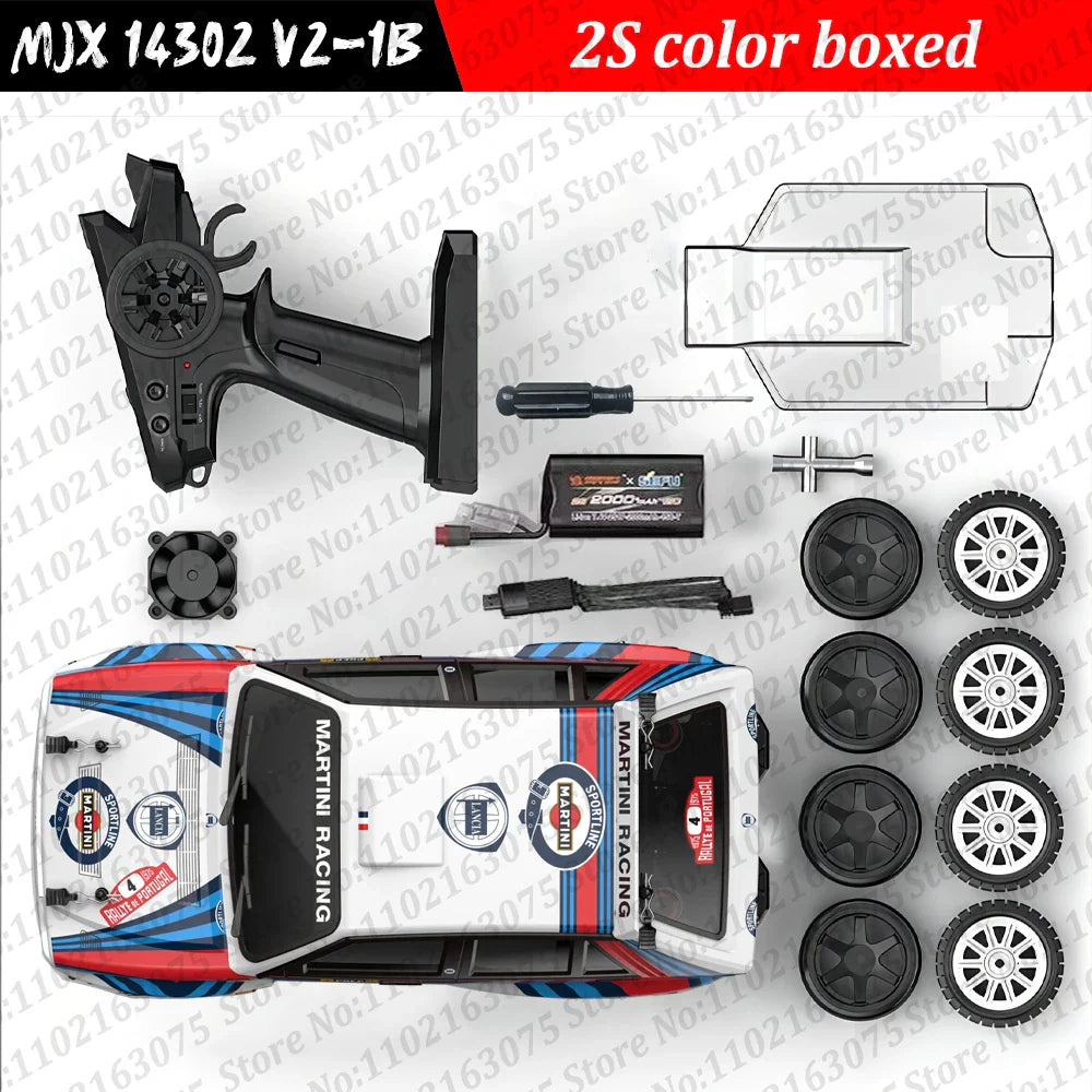 MJX Hyper Go 14301/14302/14303 Brushless RC Car – 1/14 4WD High-Speed Off-Road Drift Remote Control Vehicle for Boys