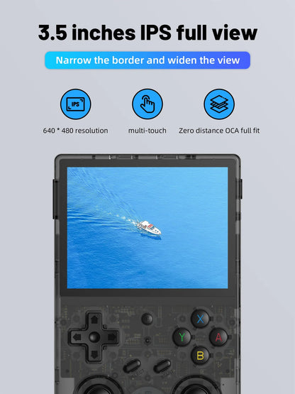 ANBERNIC RG353V RG353VS Handheld Game Console: 3.5'' IPS Screen, HDMI Output - Android Linux OS, Built-in Retro Emulator Player, Perfect Gifts for Gamers!