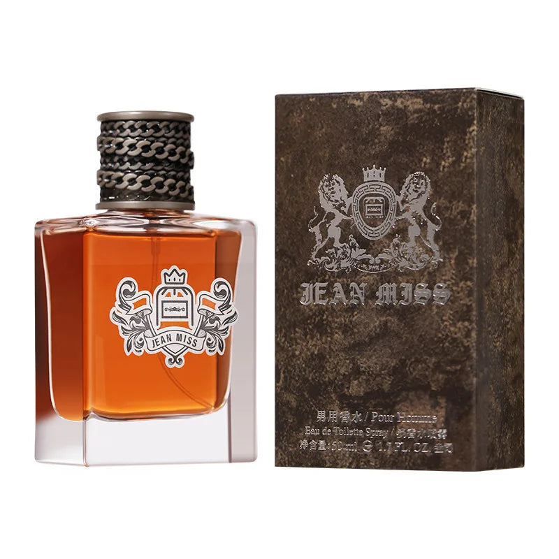 Oud Wood and Sandalwood Men's Perfume Spray - Flirting Pheromone, Long-Lasting Romance, Ideal Valentine's Day Gift