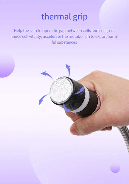 Hot Cold Electroporation No Needle Mesotherapy Machine – Anti-Aging RF Skin Cooling & Face Lifting Facial Equipment