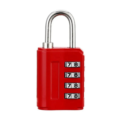 New Concept 4-Digit Combination Lock – Anti-Theft Zinc Alloy Padlock for Travel Luggage & Suitcases