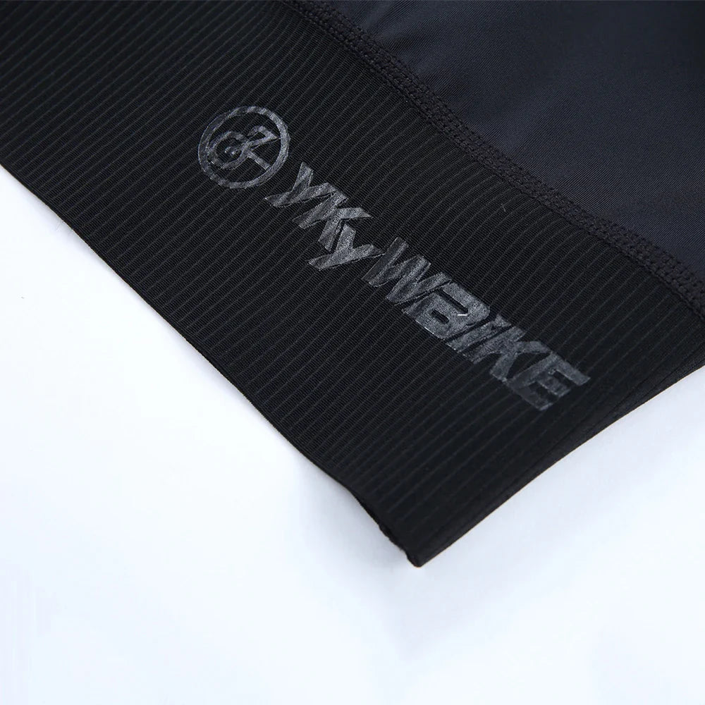 YKYWBIKE Men's Cycling Bib Shorts - Outdoor Bike Ride Padded Tights, 6 Hours Comfort, MTB Cycling Clothing for Men