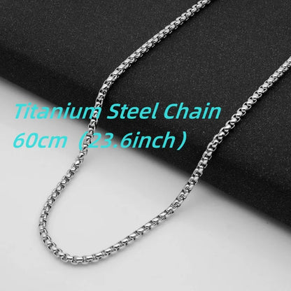 Demon Slayer Anime Necklace – Kimetsu no Yaiba Enamel Pendant Choker, Stainless Steel Cosplay Jewelry Gift