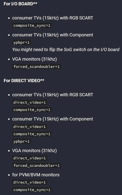 MisTer Analog IO Board Pro VGA Version — 2025 Edition