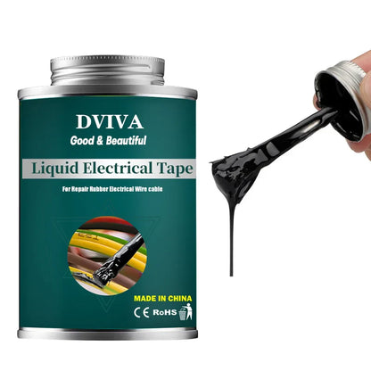 15-300ml Liquid Electrical Tape | Waterproof Insulating Adhesive for Wires, Cables & Home Use