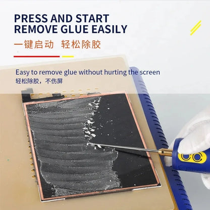 MECHANIC IR10 Pro IR13 IR14 IR16 Electric OCA Glue Removal Tool – Rechargeable Phone Screen Cleaning, Grinding & Polishing Tool