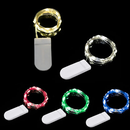 LED Copper Wire Fairy Lights - Waterproof Battery Operated String Lights for Wedding, Party, Christmas & DIY Decorations