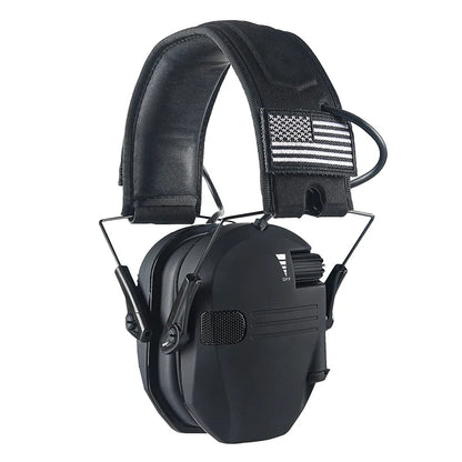 Active Helmet Mounted Earmuffs – Electronic Hearing Protection, Noise Reduction Headphones for Shooting & Hunting