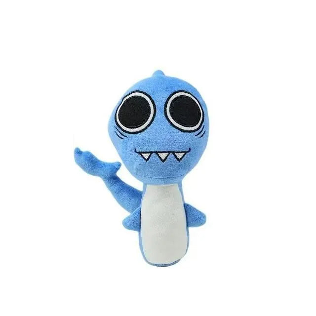 Sprunki Plush Toy Set Soft Cartoon Stuffed Animal Plush Dolls Collectible Fan Gift for Birthdays & Christmas