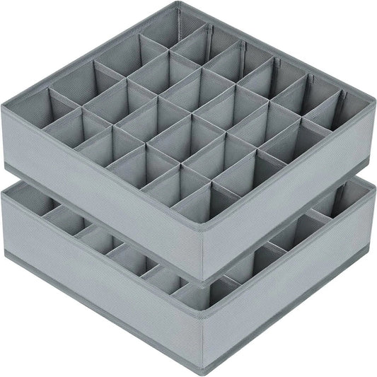 Underwear, Bra & Socks Storage Box – Clothes Organizer for Cabinet, Drawer, and Wardrobe