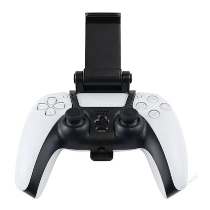 PS5 Controller Holder: Mobile Cell Phone Stand Mount for PlayStation 5 Gamepad - Compatible with Samsung S9/S8, Clip Bracket