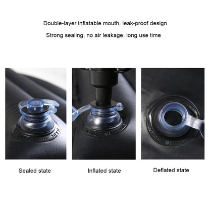 Universal Car Air Inflatable Travel Mattress – Back Seat Sofa Pillow & Camping Cushion